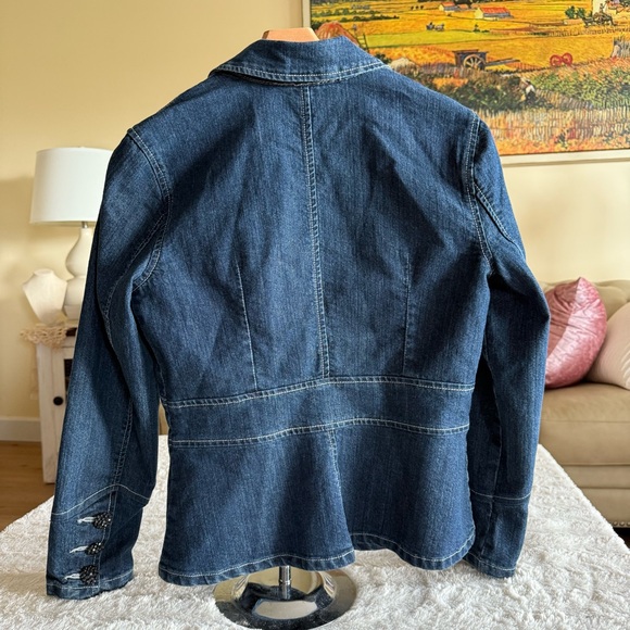Dressbarn Denim Jacket - Picture 3 of 10